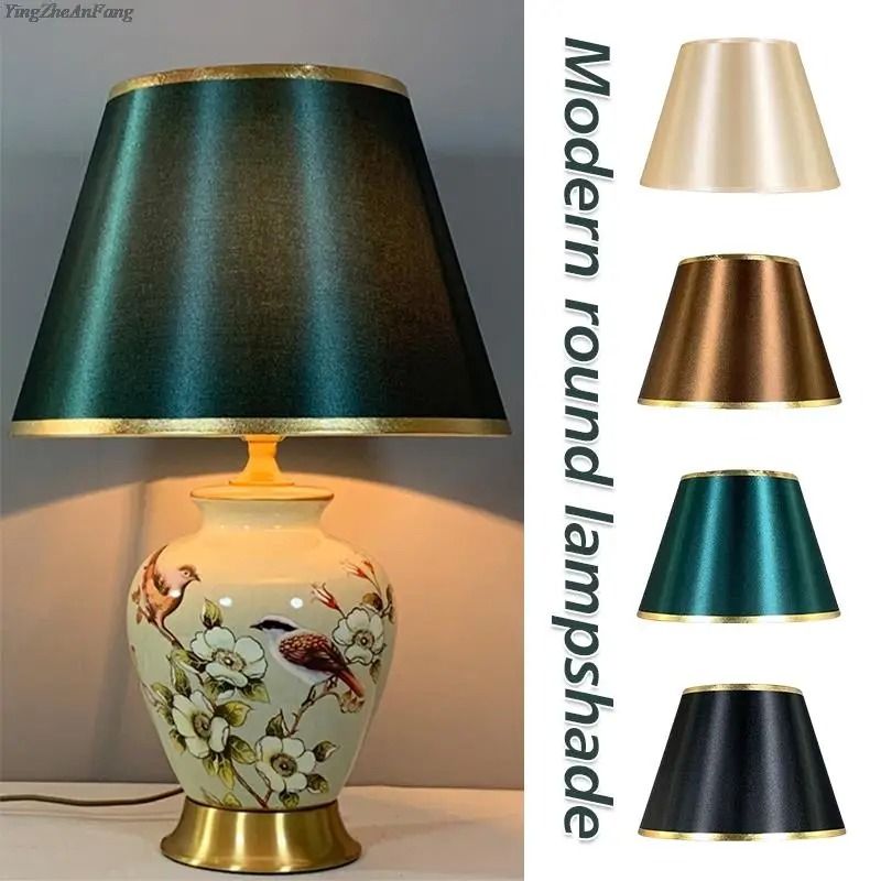 Nordic Style Cloth Chandelier Lamp Shade For E27 Bedside Table Ceiling Wall And Floor Lamps 9