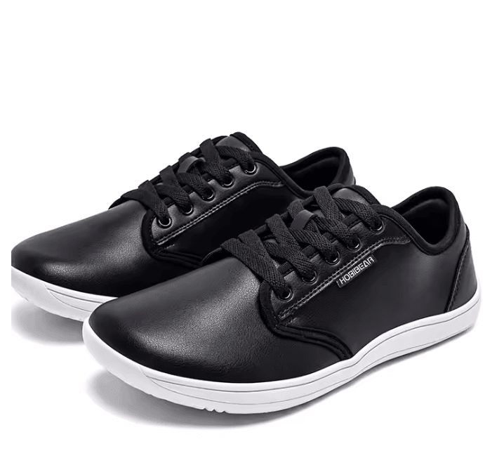 Wide Barefoot Shoes For Men And Women Zero Drop Minimalist Sneakers 7.5 all Black