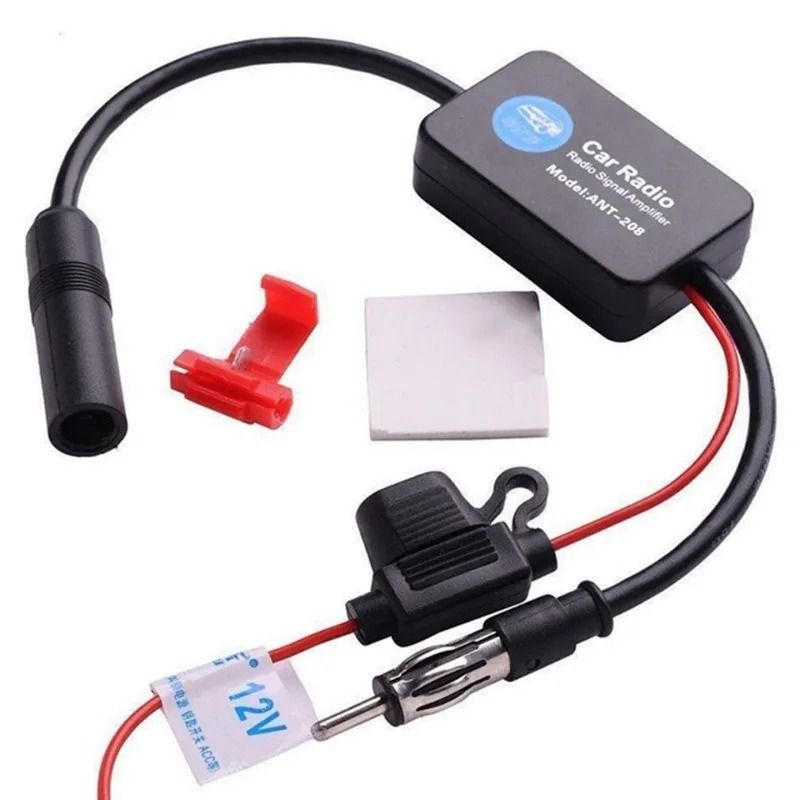Universal FM Signal Amplifier Car Antenna Booster Anti Interference Universal FM Signal Amplifier Car Antenna Booster Anti Interference