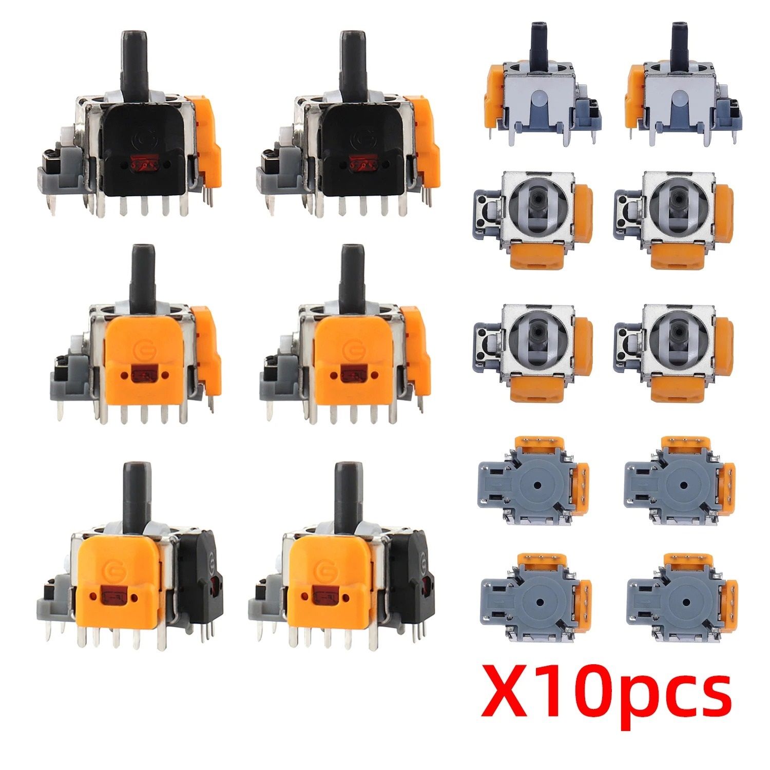 3D Analog Joystick Replacement Kit For Game Controllers for Xbox 8pcs