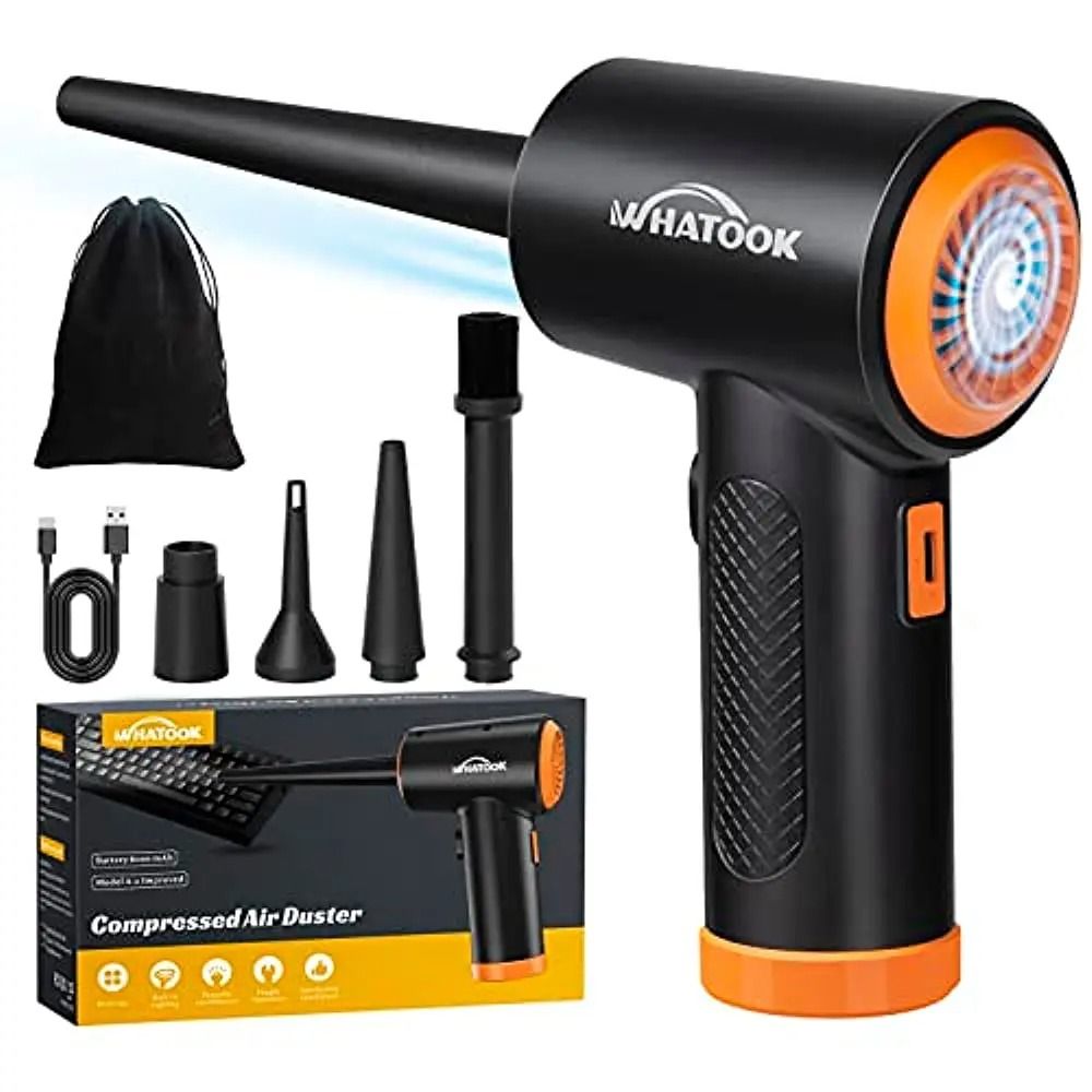 Electrical Dust Blower 3 Speed 60000 RPM Air Duster For Electronics And Office Equipment Electrical Dust Blower 3 Speed 60000 RPM Air Duster For Electronics And Office Equipment