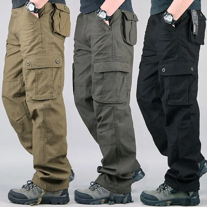 Mens Outdoor Tactical Work Pants With Multi Pockets b 42