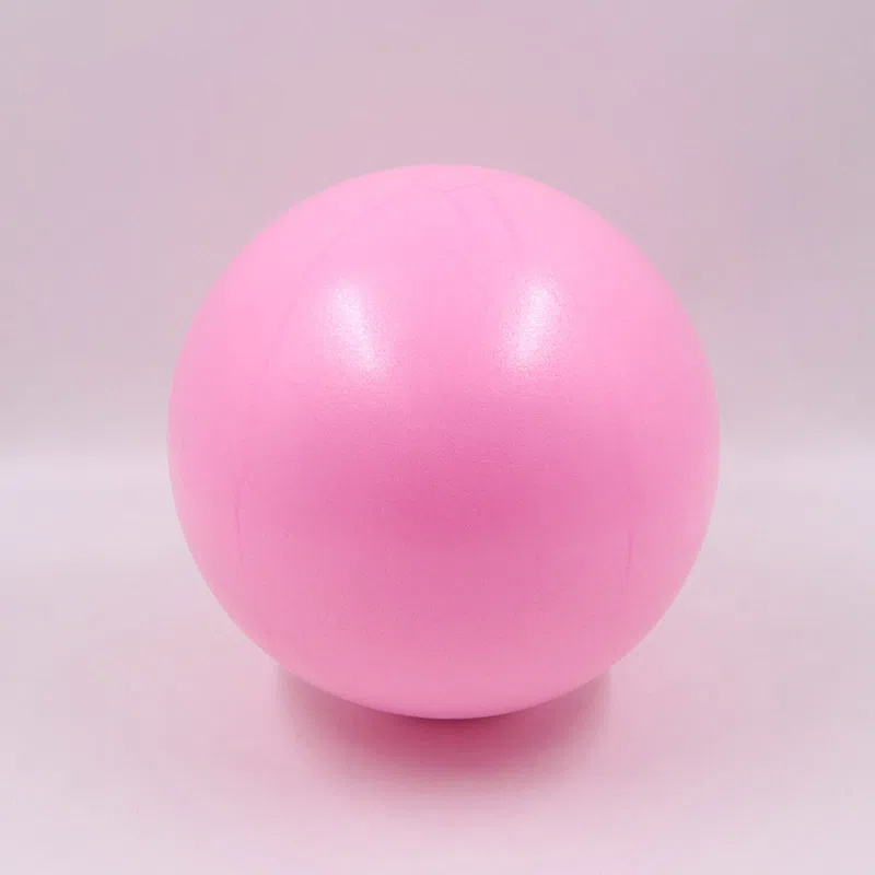 Fitness Ball With Non Slip Surface, Anti Burst Yoga Ball For Home Gym Exercise, Pilates Stability Ball, Core Workout mini Ball Blue
