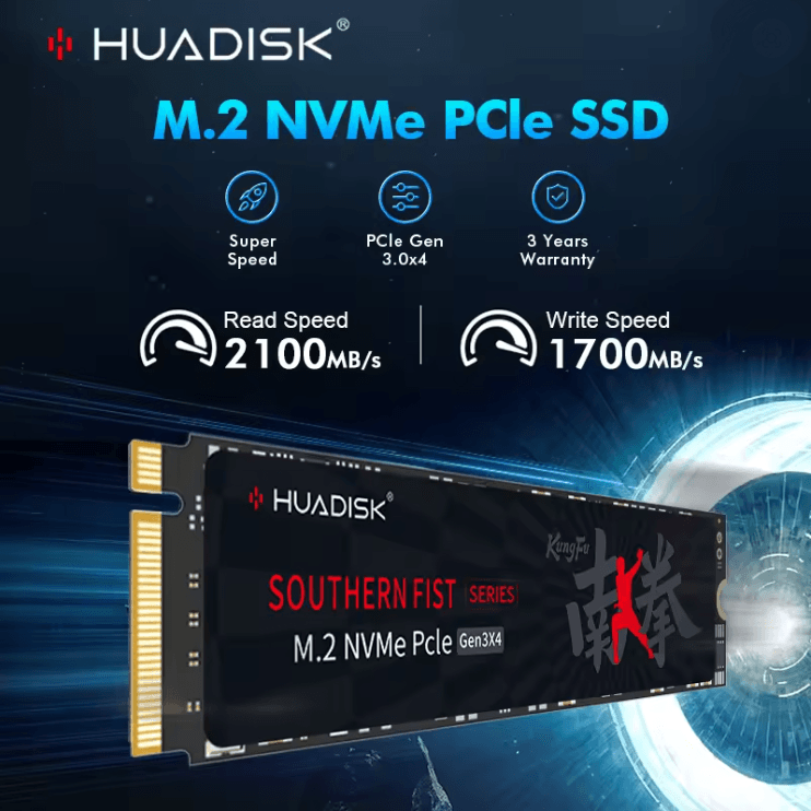 Huadisk NVMe M2 PCIe Gen3 SSD High Speed Internal Solid State Drive For Laptops And Desktops 1tb Nvme Ssd