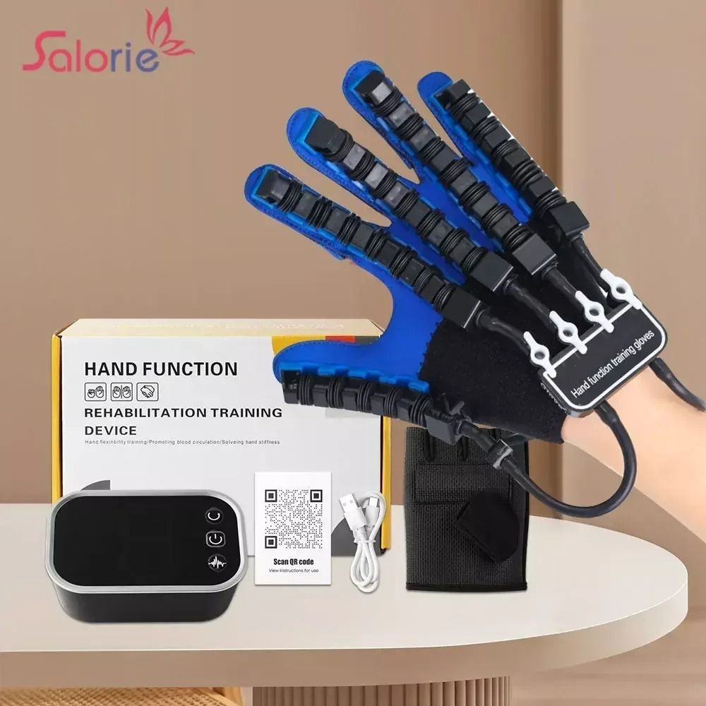 Finger Rehabilitation Exerciser Robot Gloves For Stroke Recovery And Hand Therapy left Hand 2xl