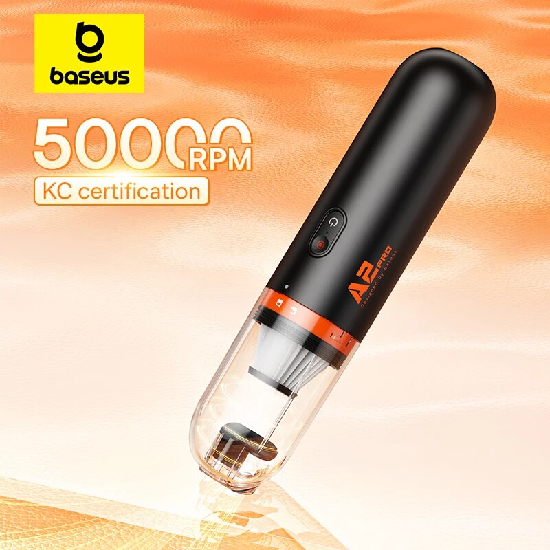 Baseus Car Vacuum Cleaner Mini Handheld, Auto Vacuum Cleaner Powerful Suction, Blow And Vacuum 2 In 1 For Car Home Baseus Car Vacuum Cleaner Mini Handheld, Auto Vacuum Cleaner Powerful Suction, Blow And Vacuum 2 In 1 For Car Home