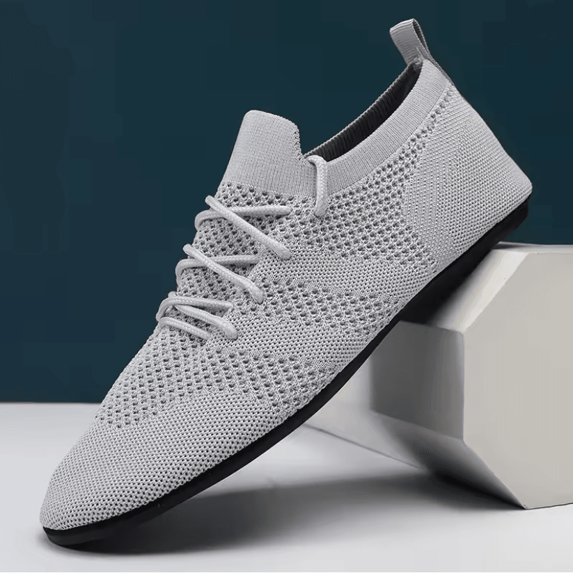 Lightweight Mens Casual Shoes Breathable Mesh Loafers us 8 blue