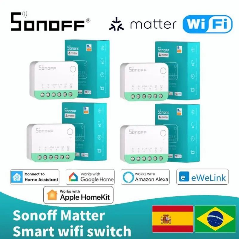 Sonoff Mini R4 Smart WiFi Switch For Home Automation Sonoff Mini R4 Smart WiFi Switch For Home Automation