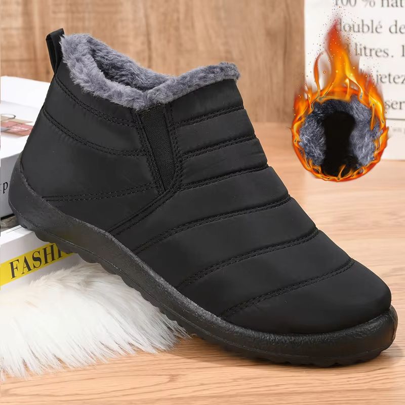 Men's Winter Snow Boots Waterproof Fur Lined Hiking Ankle Boots For Outdoor Work And Cold Weather blue2 45(us 10.5)