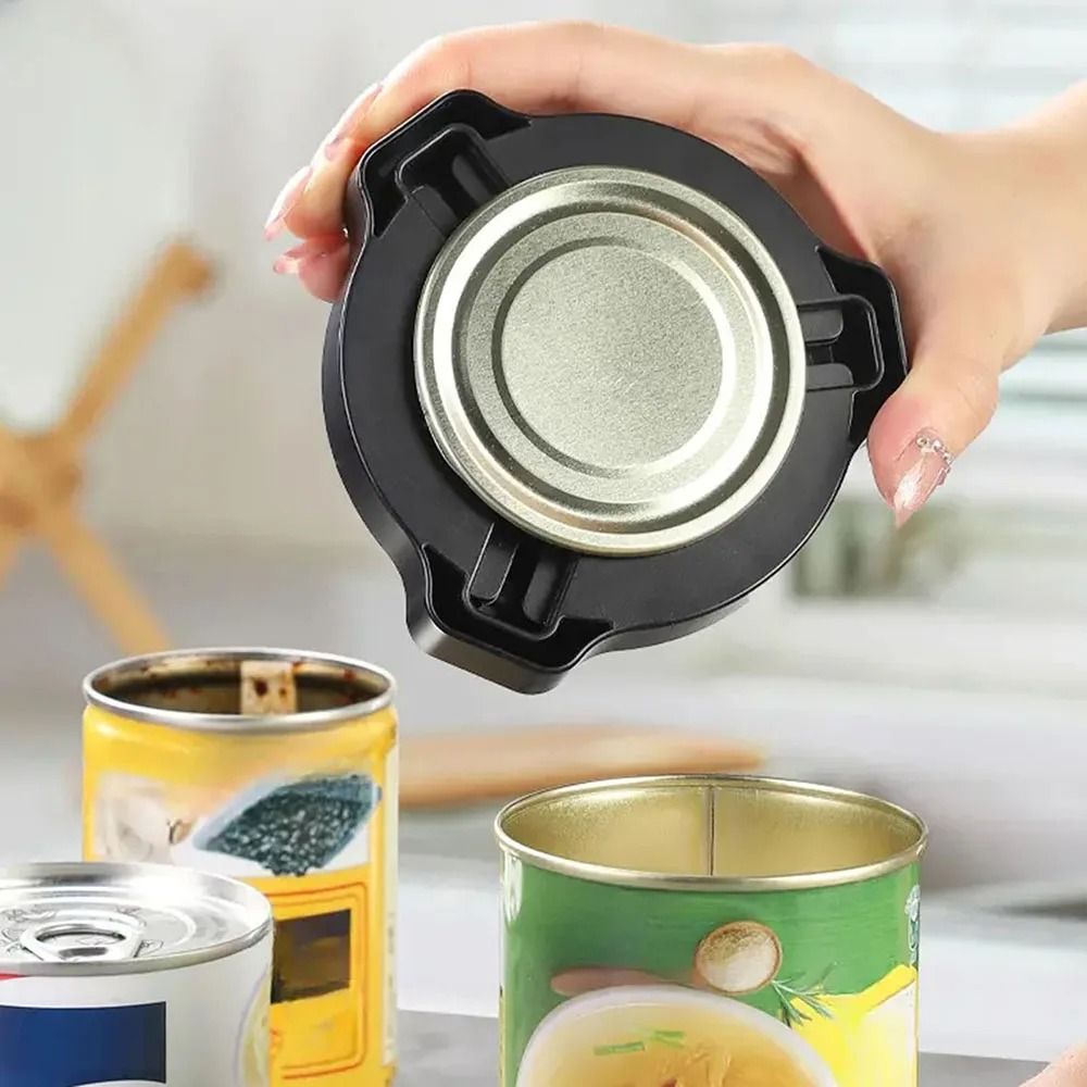 Screw Cap Can And Jar Opener With Magnetic Storage green