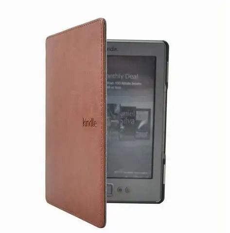 Leather Cover Case For Kindle 4 And Kindle 5 6 Inch E Reader Not Compatible With Kindle Touch color 6