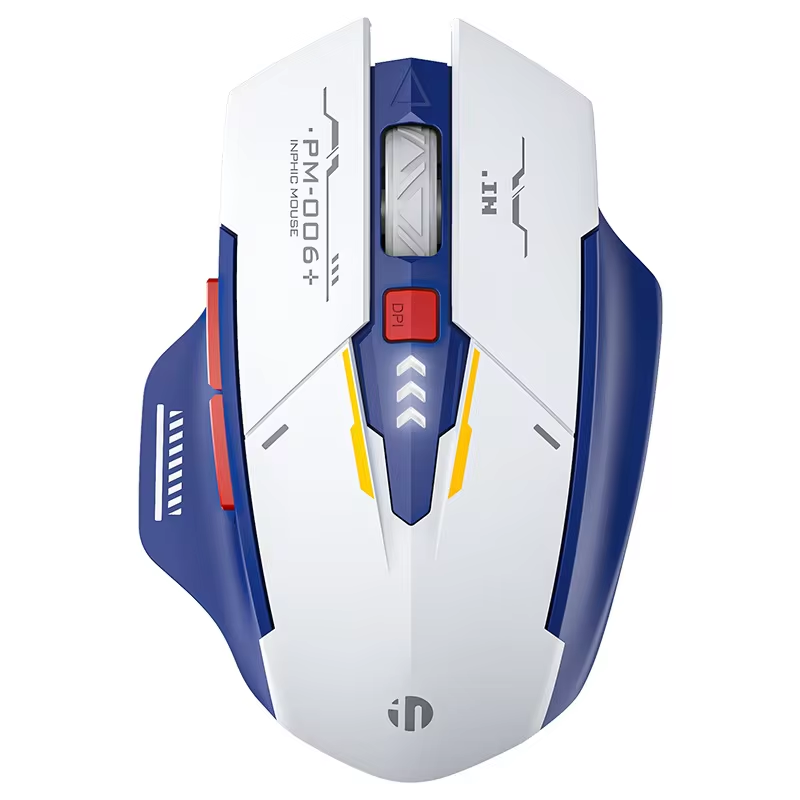 Inphic F9 Wireless Mouse Mecha Edition, Type C Silent Rechargeable Mouse, LED Light For Computer, Office, Gaming Inphic F9 Wireless Mouse Mecha Edition, Type C Silent Rechargeable Mouse, LED Light For Computer, Office, Gaming