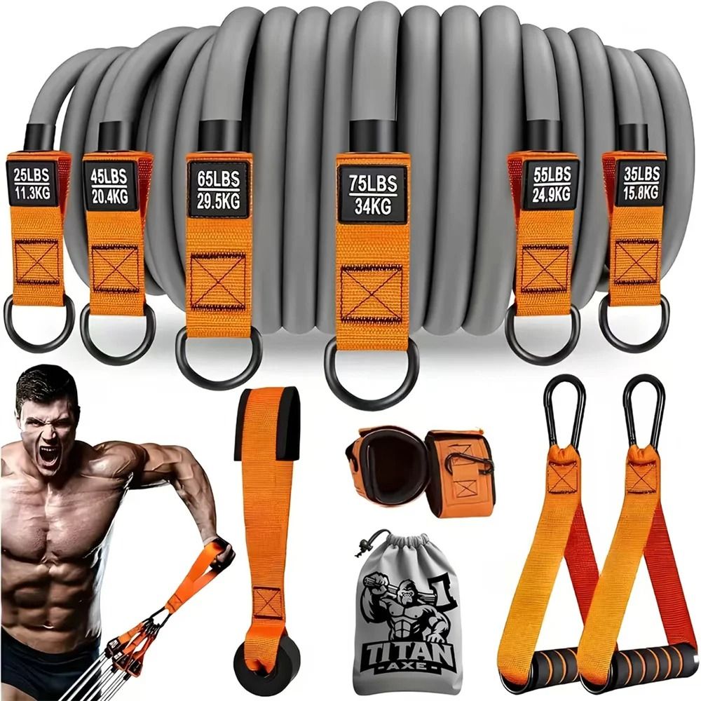 Advanced Resistance Belt Set With Handles For Strength Training And Home Gym Workouts Advanced Resistance Belt Set With Handles For Strength Training And Home Gym Workouts