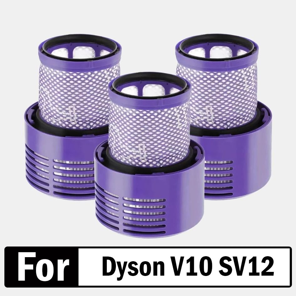 Washable Hepa Filter Replacement For Dyson V10 SV12 Vacuum Cleaner Accessories 2 Pcs