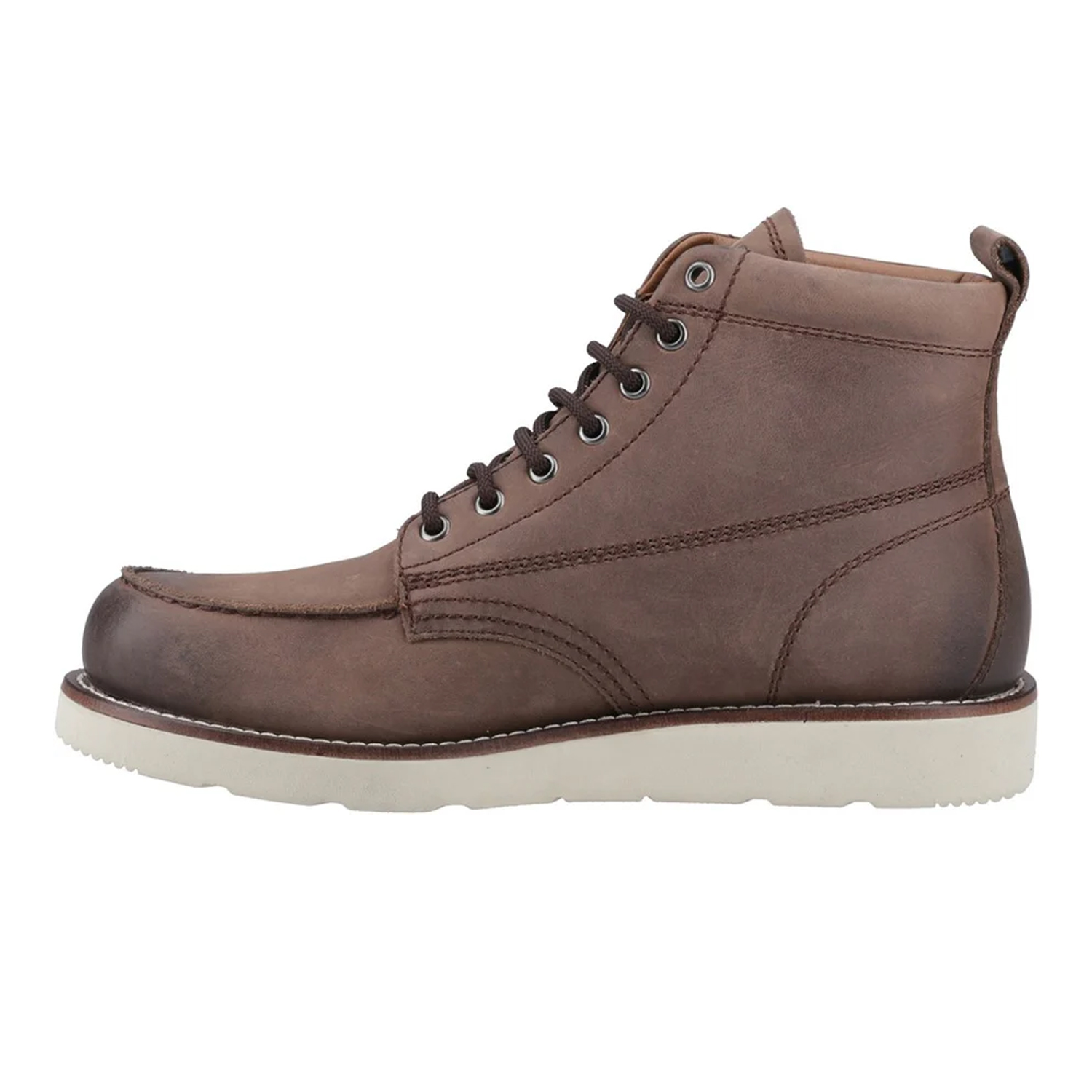 Jack And Jones - "Toronto" Stiefel für Herren, Leder (Steinbraun)