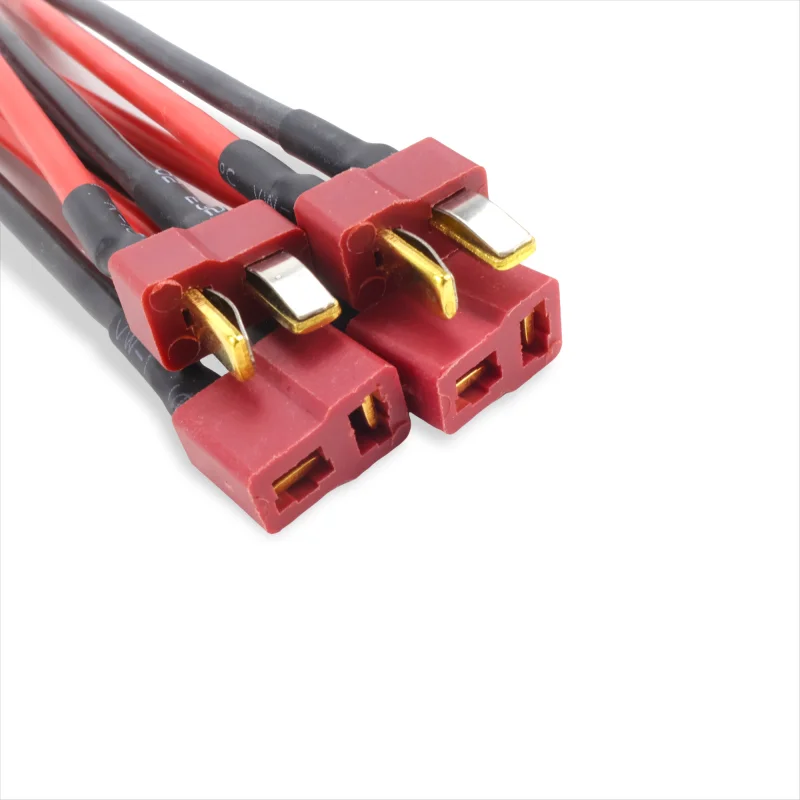 Import2/6PcsCable T stecker Stecker Männlich/Weiblich 10cm 14AWG Weiche Silikon Draht Verbinden Kabel für RC hobby Quadcopter Lipo Batterie