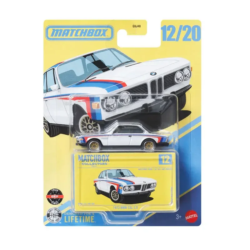 2025E Original Matchbox Car Collcetors Serie 1/64 Diecast 1973 Bmw Csl 3.0 Fahrzeugmodell Spielzeug für Jungen Sammlung Geburtstagsgeschenk Image