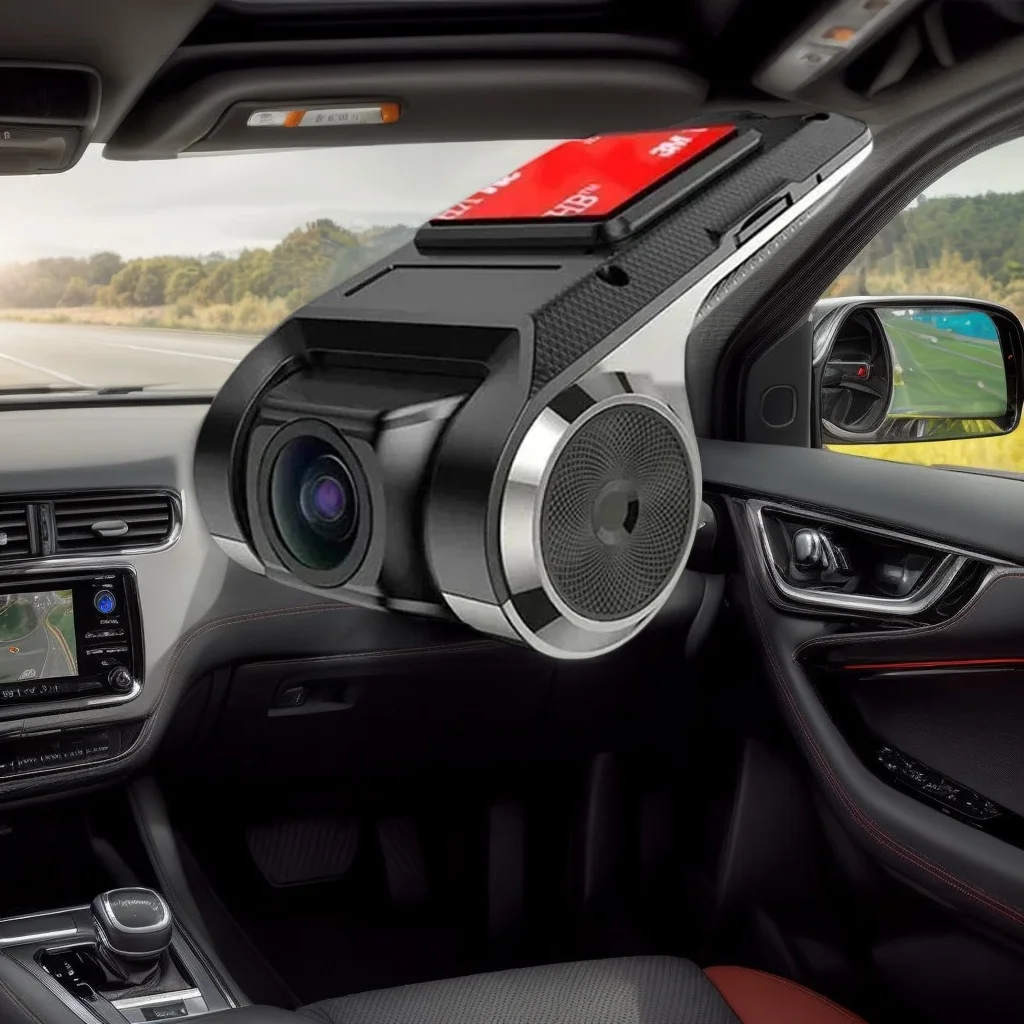 1080P HD Auto-Armaturenbrett – 170 ° Weitwinkel ADAS DVR mit Nachtsicht für Android Auto Recorder Image