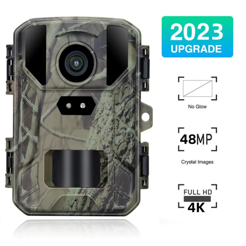 Outdoor HD4K Infrarot Low Glow Arction Kamera 48mp Mini Trail Spiel Nachtsicht IP66 wasserdichte Jagd Wildlife Trap Game Cam Image