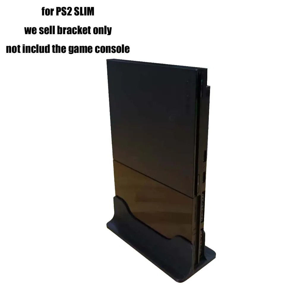 Für Marke 3D-gedruckte PS2 Slim/Dicke Halterung Vertikaler Ständerhalter Schwarz/Blau Image