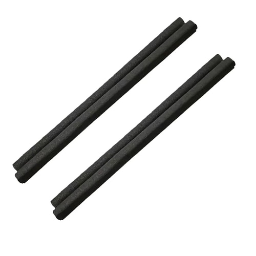 5er-Pack Türdichtungsstreifen für unten, 91 cm, Türzugstopper – flexibler Kunststoff in Handelsqualität unter der Türdichtung, antihaftbeschichtet, Lärm- und Zugluftblocker für Zuhause und Büro Image