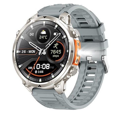 2025 neue Männer GPS Smartwatch 1,7 HD-Bildschirm Militärruf IP68 wasserdicht 100 Sportmodi Smart Watch mit 720 mAh großem Akku