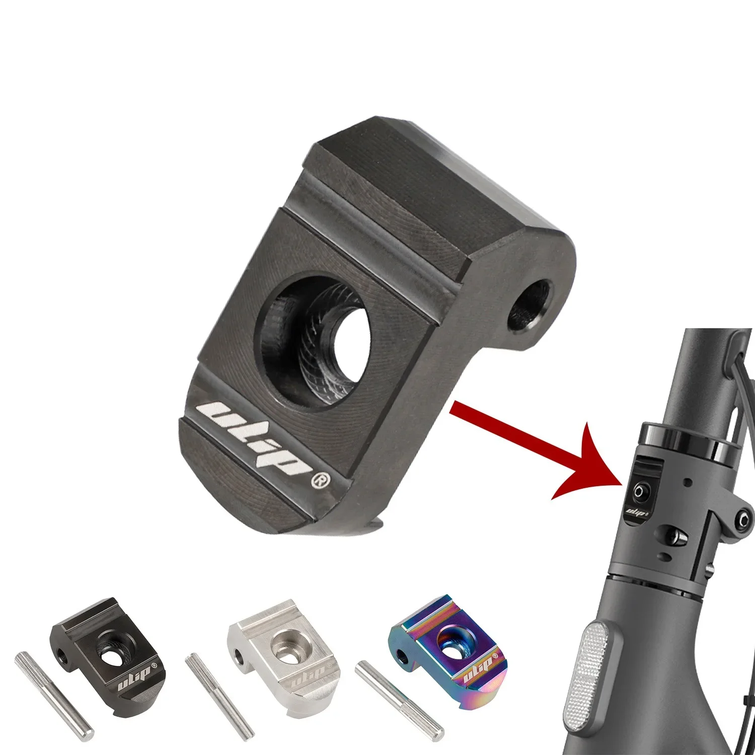 Scharnier Verstärkte Bolzen Schloss Schraube Klapp Haken Für Xiaomi M365/Pro/1S Elektrische Roller Edelstahl Teile Image