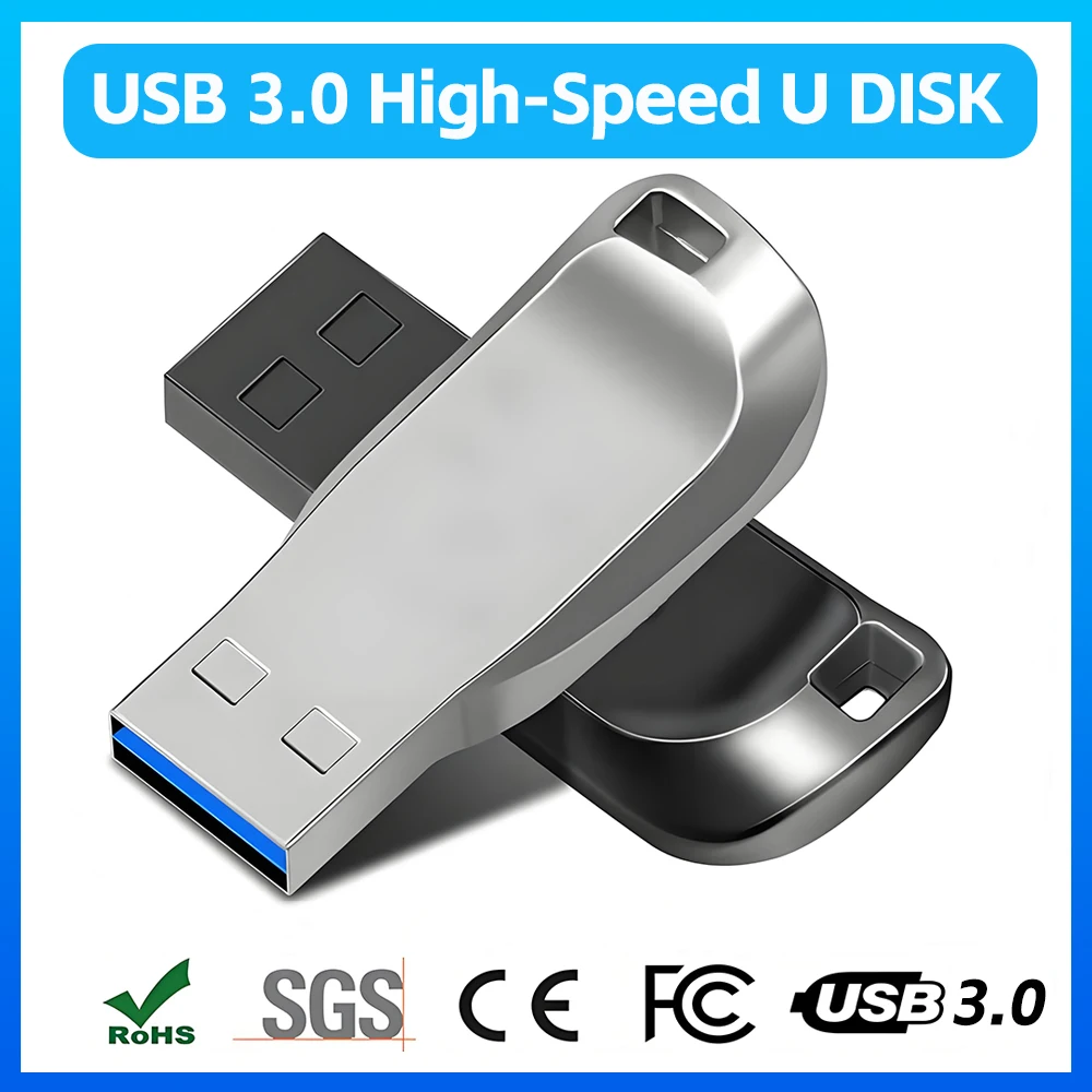 USB 3.0 256G U disque clé USB 64Gb clé USB haute vitesse mémoire clé USB 32Gb métal Gb clé USB 8Gb clé USB 128 Gb