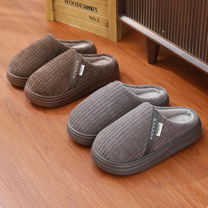 Winter Damen Hausschuhe Hause Plüsch Luxus Designer Frau Schuhe Indoor Casual Fuzzy Pelz Rutschen Flache Elegante Flauschige Warme Weiche Sohle Image