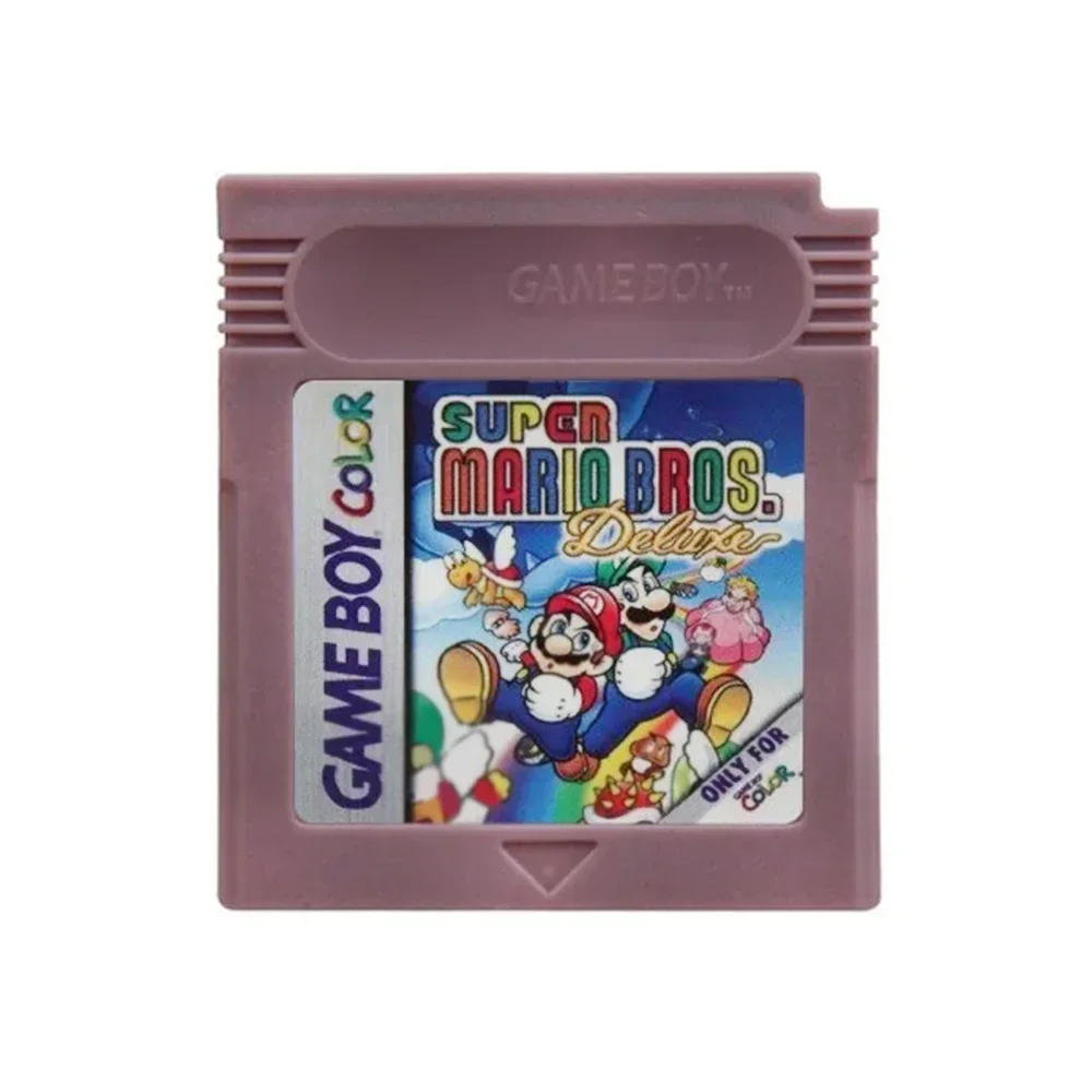 Nouveau GBC 16 bits jeu cartouche de jeu vidéo Console 16 bits carte de jeu Wario Land Donkey Kong Wario Land 2 Yoshi pour GBC/GBA Mario