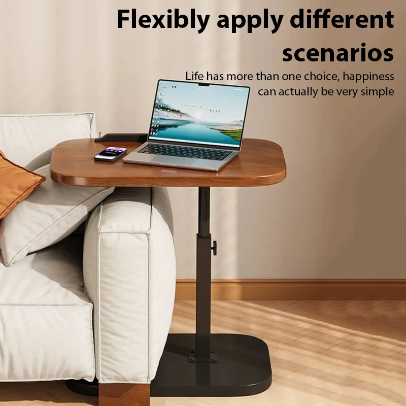 Höhenverstellbarer Beistelltisch, tragbarer Beistelltisch, Kaffee-/Nachmittagsteetisch, Schlafsaal-Schreibtisch, Zuhause, Nachttisch, Sofa, Büro, Empfang Image