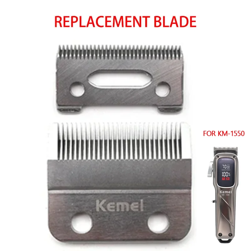 Kemei KM-1550 Haarschneidemaschine-Zubehör – Original-Ersatzklingen, Haarschneidemaschine, Schneidkopf, Trimmerköpfe für KM-1550 Image