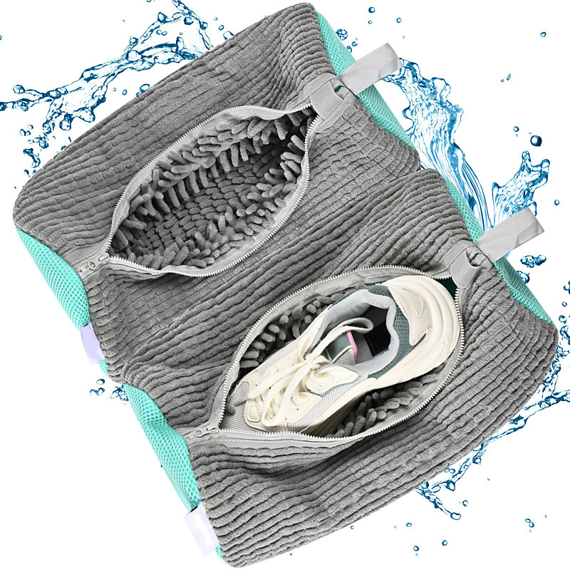 2-Packs Shoe Washing Bag for Washing Machine Shoe Cleaning Bag for All Shoe TypesLaundry Shoe Bag for Washer and Dryer