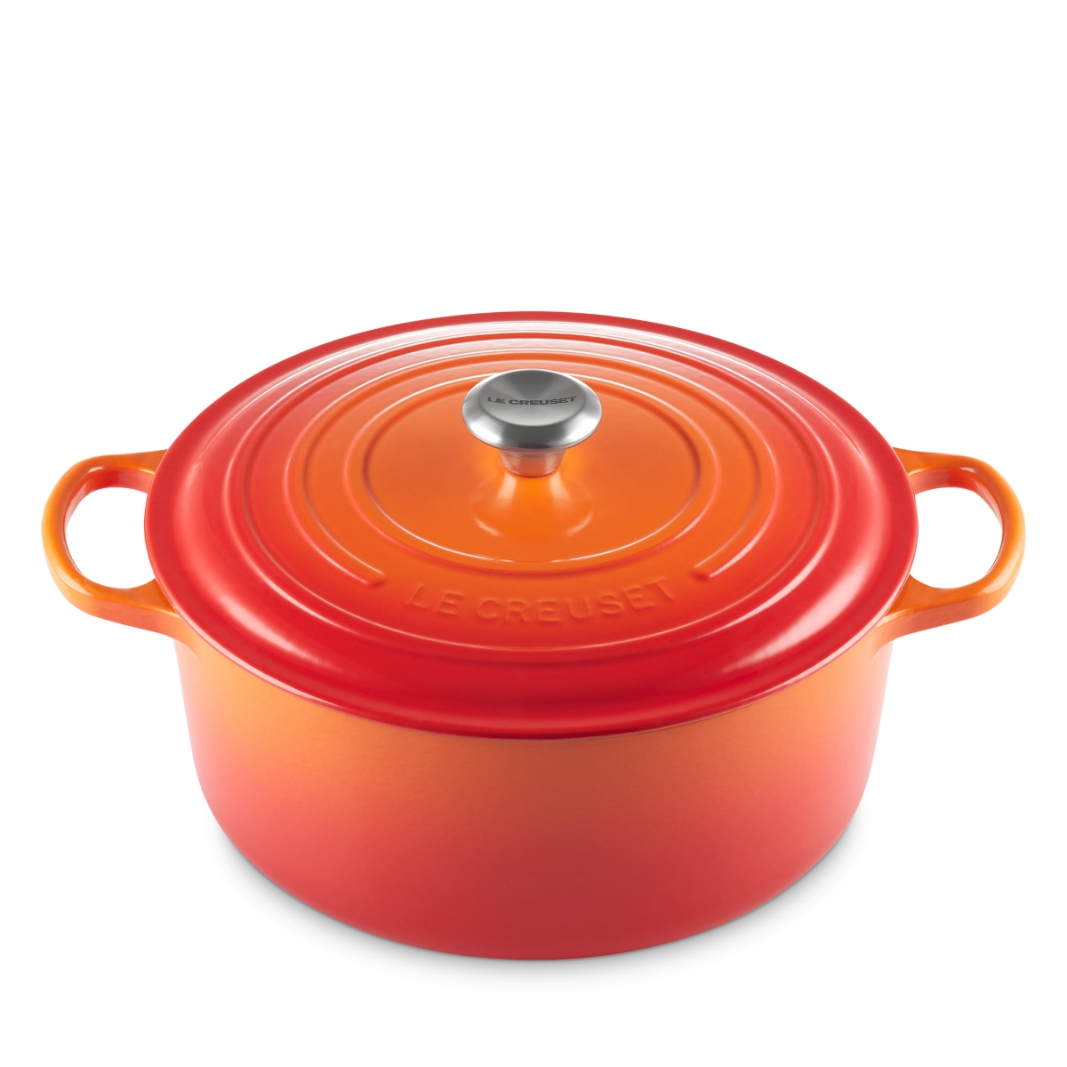Le Creuset 9.5-Quart Oval Dutch Oven - Flame
