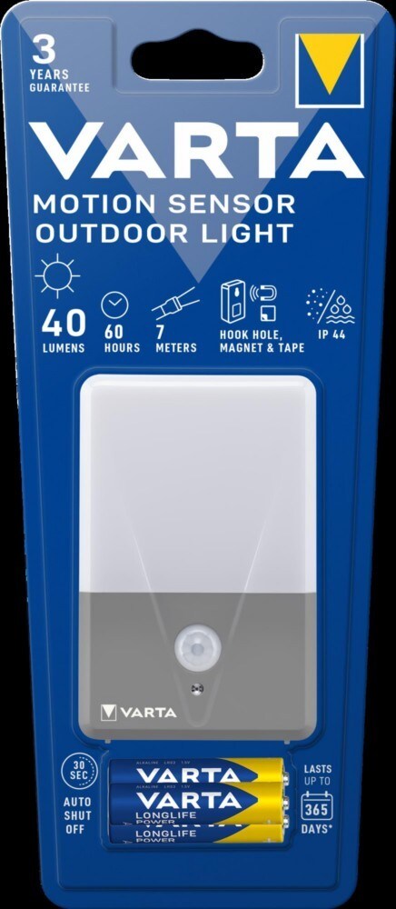 VARIOfit Varta Cons.Varta VARTA Motion Sensor Outdoor Light 16634 101 421 Image