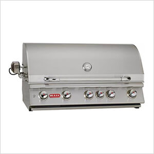 Bull Outdoor Products Brahma 38-Inch 5-Burner 90K BTUs Grill Head with Lights and Rotisserie (Natural Gas)