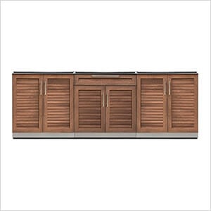 NewAge Outdoor Kitchens Grove 3-Piece Outdoor Kitchen Set (No Countertop)