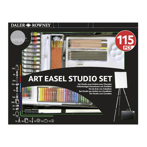 Künstlermal-Set „Simply“ 115-teilig LYRA Image