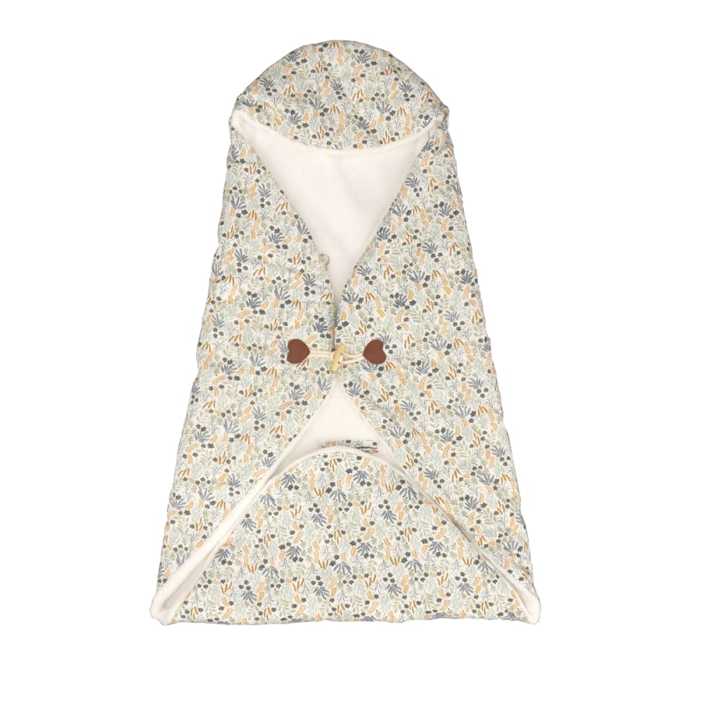 Copertina nomade con cappuccio in cotone