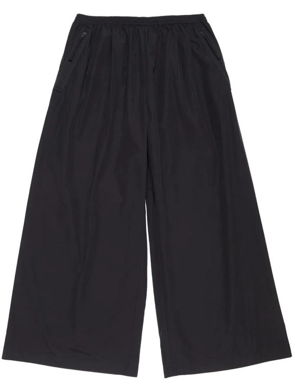 Wide-Leg Trousers - Blue - Acne Pants