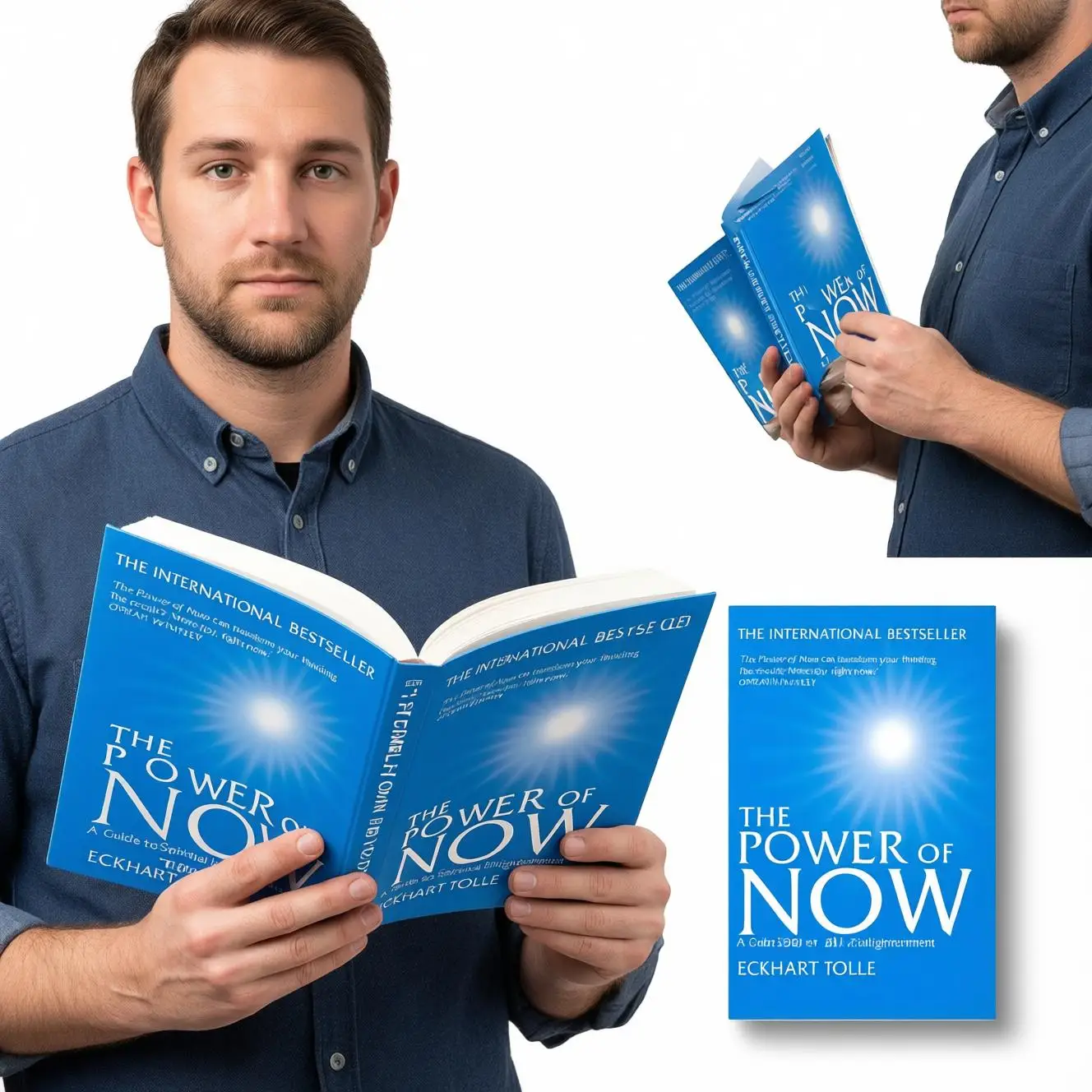 2026er englischer Buchführer von Eckhart Tolle für die neue Geschenkleistung und spirituelle Aufklärung Skolyo, englische Bücher Image