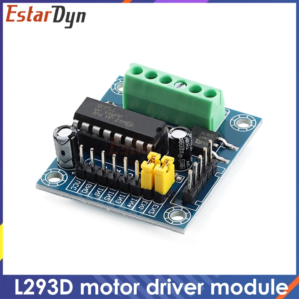 Mini 4CH 4-Kanal Motor Drive Driver Shield L293 L293D Erweiterungsplatinenmodul Image