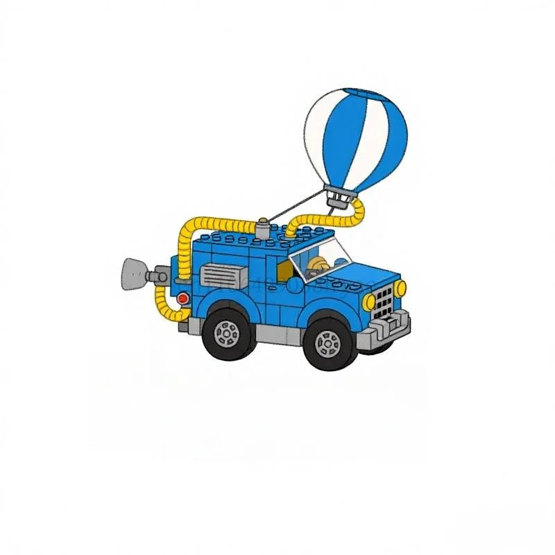 MOC 954 Stück 2024 neue Weihnachtsgeschenke, Bausteine, Heimwerken, Bausteine, Bausteinsets, Kampfmodelle Image