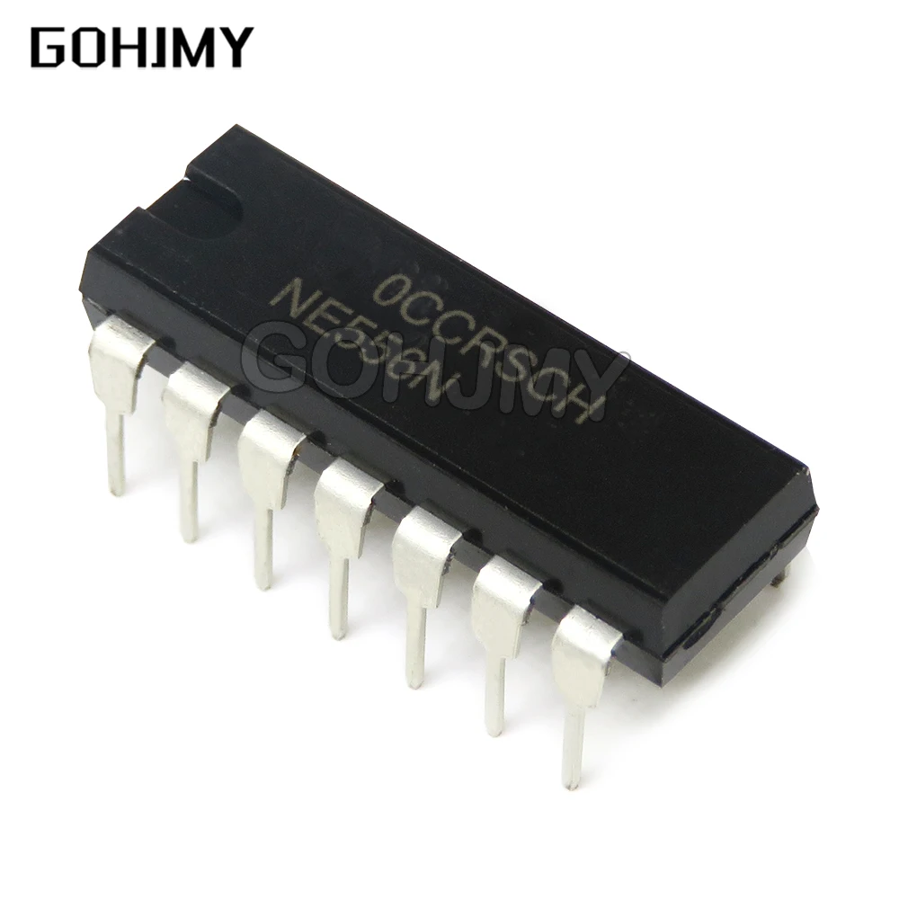 10PCS NE556N DIP14 NE556 DIP 556N DIP-14 Neue Original IC Image