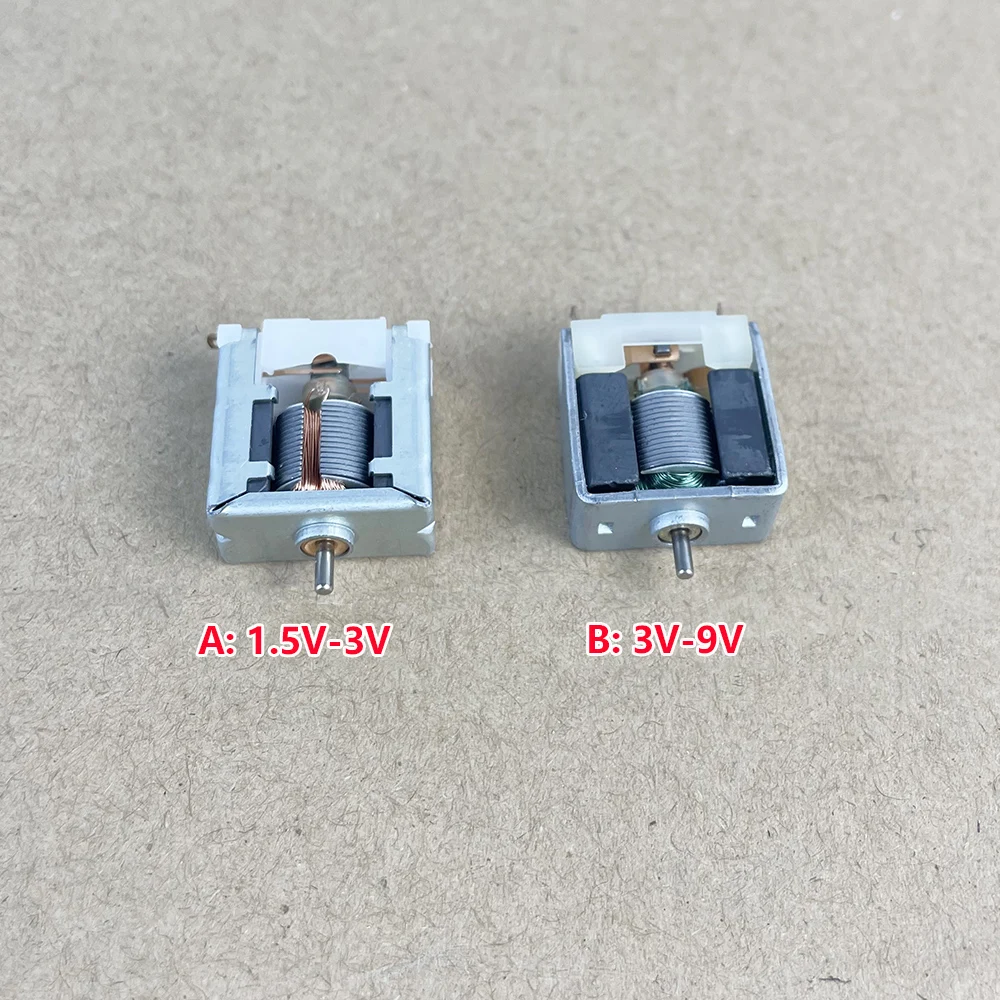 Mabuchi Mini 020 Bare Motor Micro 18MM Square Motor DC 2.4V 3V 3.7V 5V 6V 9V High Speed Engine 1.5mm Shaft Hobby Toy Car Model