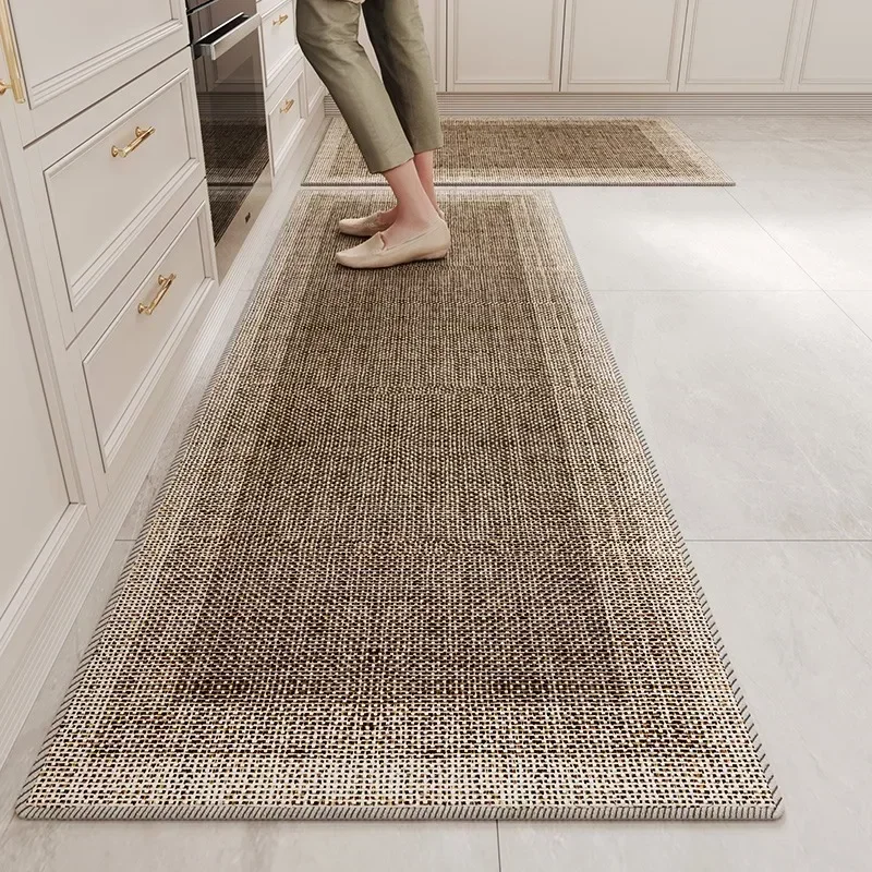 Carpet for Kitchen Floor Mat Home Decoration Long Rug Non-slip Area Rug Wear-resistant Foot Mats 주방바닥매트 Alfombra De Cocina 주방 깔개
