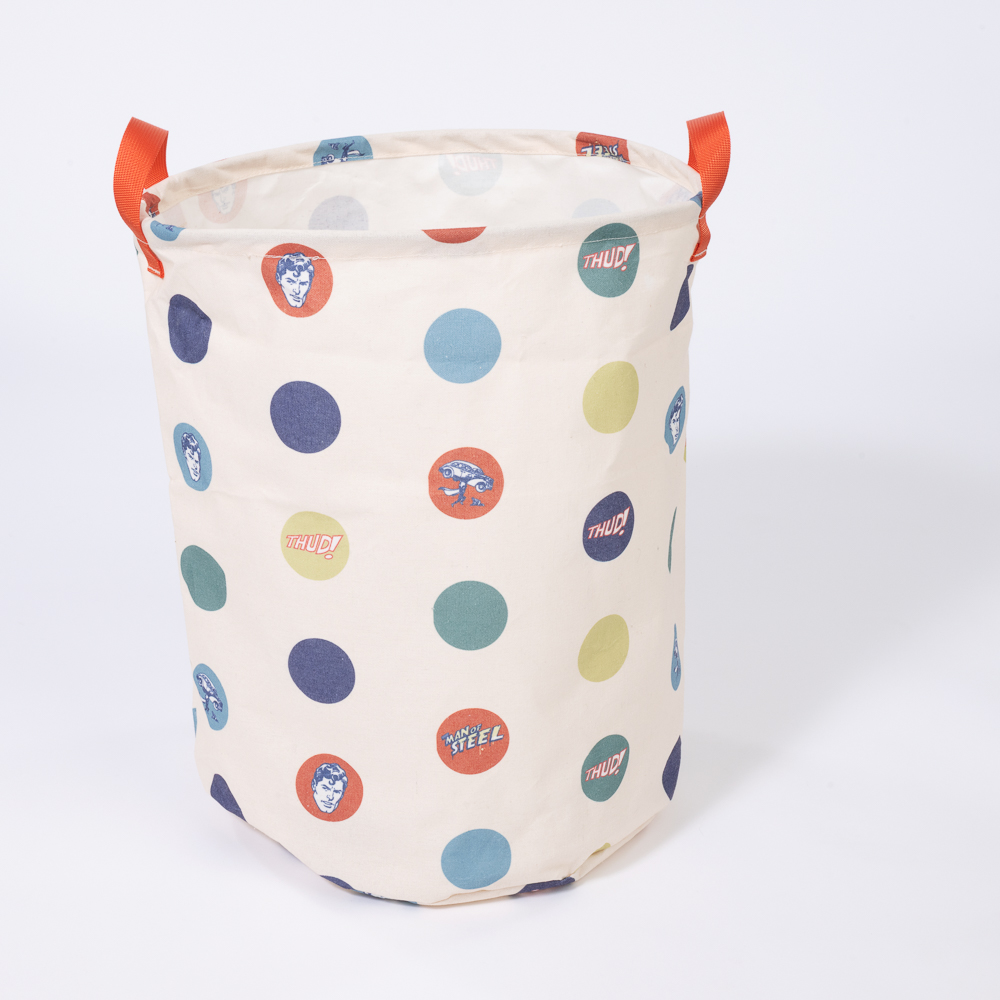 Panier de rangement Superman pour les jouets Ø35x44cm