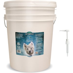 Bio-Groom So-Dirty Deep Cleansing Dog Shampoo, 5-gal pail + Plastic Dispensing 5-gal Shampoo Pump