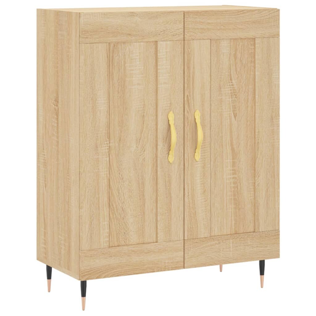vidaXL Sideboard Sonoma-Eiche 69,5x34x90 cm Holzwerkstoff Image