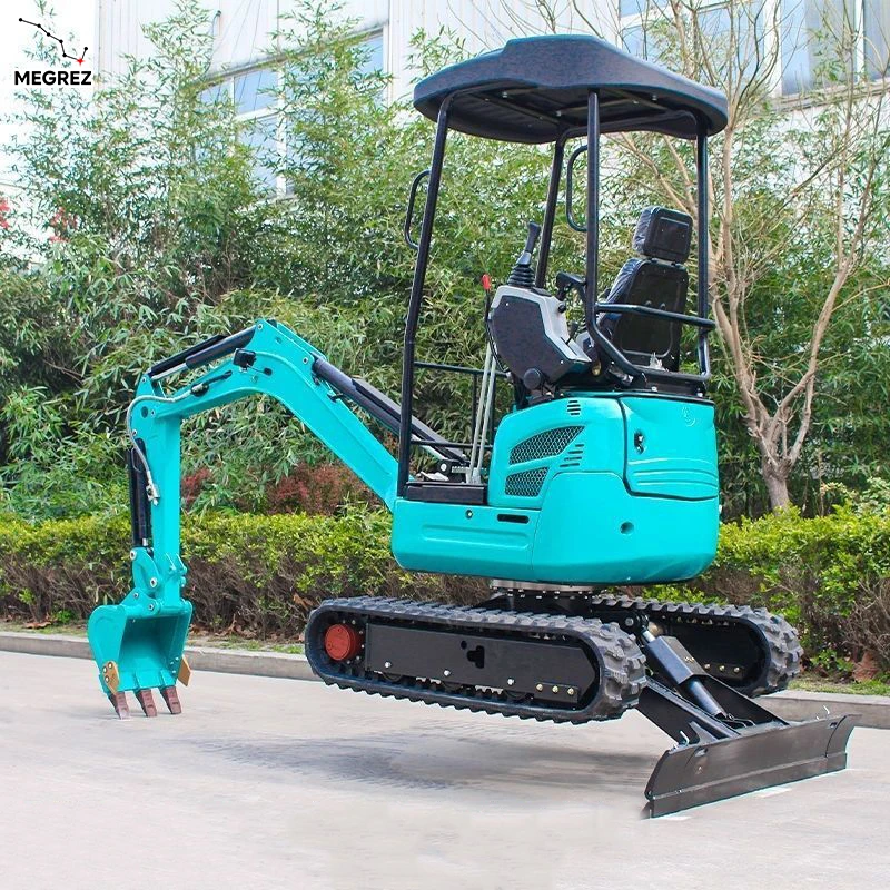 Minibagger 1,5 Tonnen 2 Tonnen kompakter Raupenbagger CE EPA Euro V-zertifizierter hydraulischer Kompaktbagger mit Kubota-Dieselmotor Image